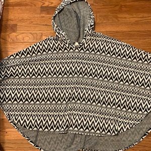 Winter poncho